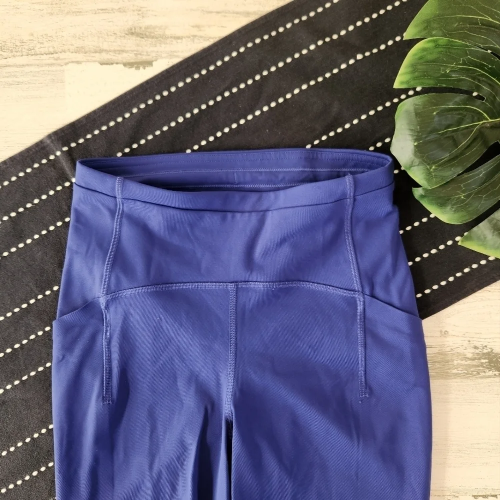 Lululemon Swift Speed High Rise Tight Leggings Psychic Blue Size 4